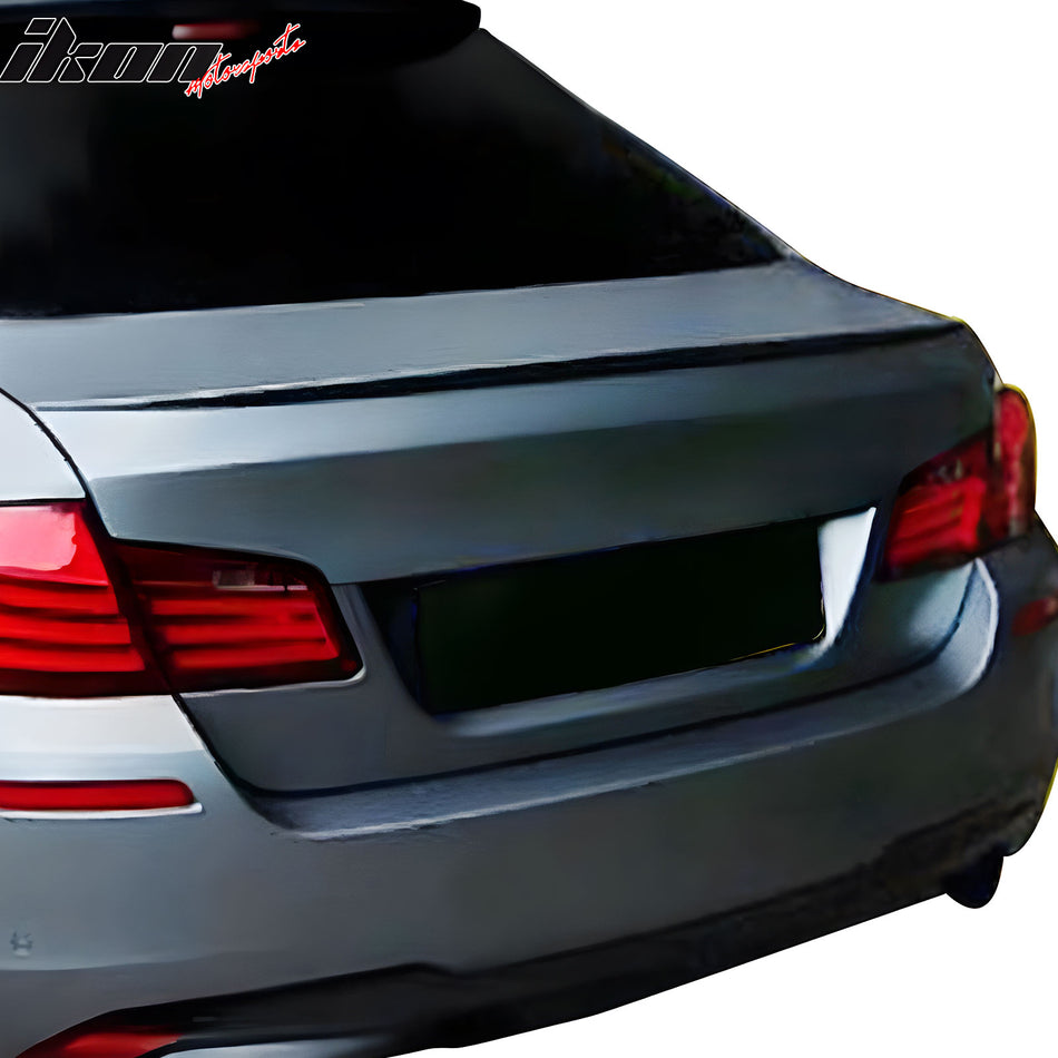 2011-2017 BMW F10 5-Series Trunk Spoiler OE Style Fiberglass Rear Wing