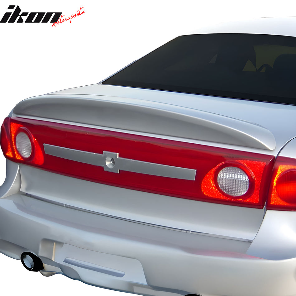 2003-2005 Chevy Cavalier Trunk Spoiler OE Style Fiberglass Rear Wing