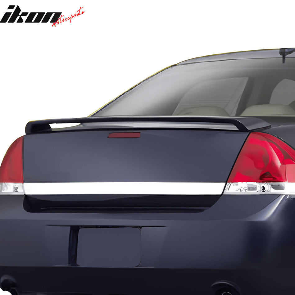 2006-2013 Chevrolet Impala Trunk Spoiler OE Style ABS Rear Deck Wing