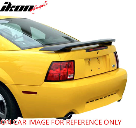 Fits 99-04 Ford Mustang OE Factory Style Rear Trunk Spoiler Wing Lip Fiberglass