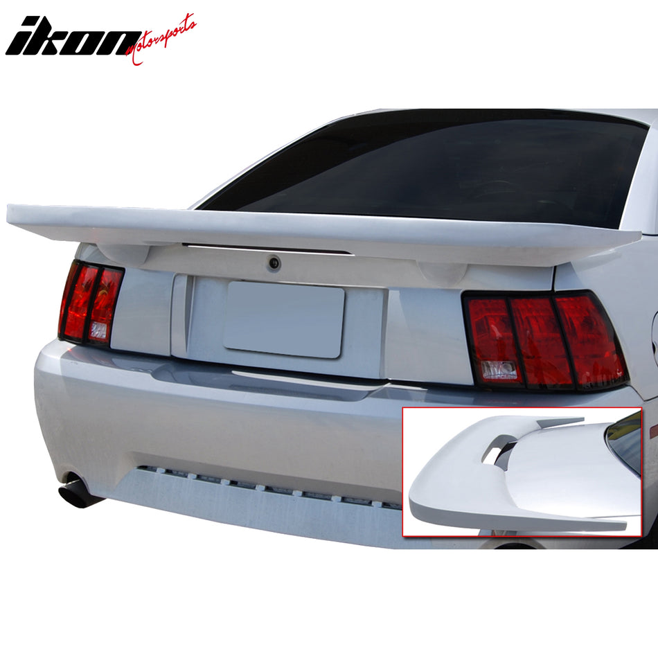 1999-2004 Ford Mustang Black Widow Style Rear Trunk Spoiler Wing Lip