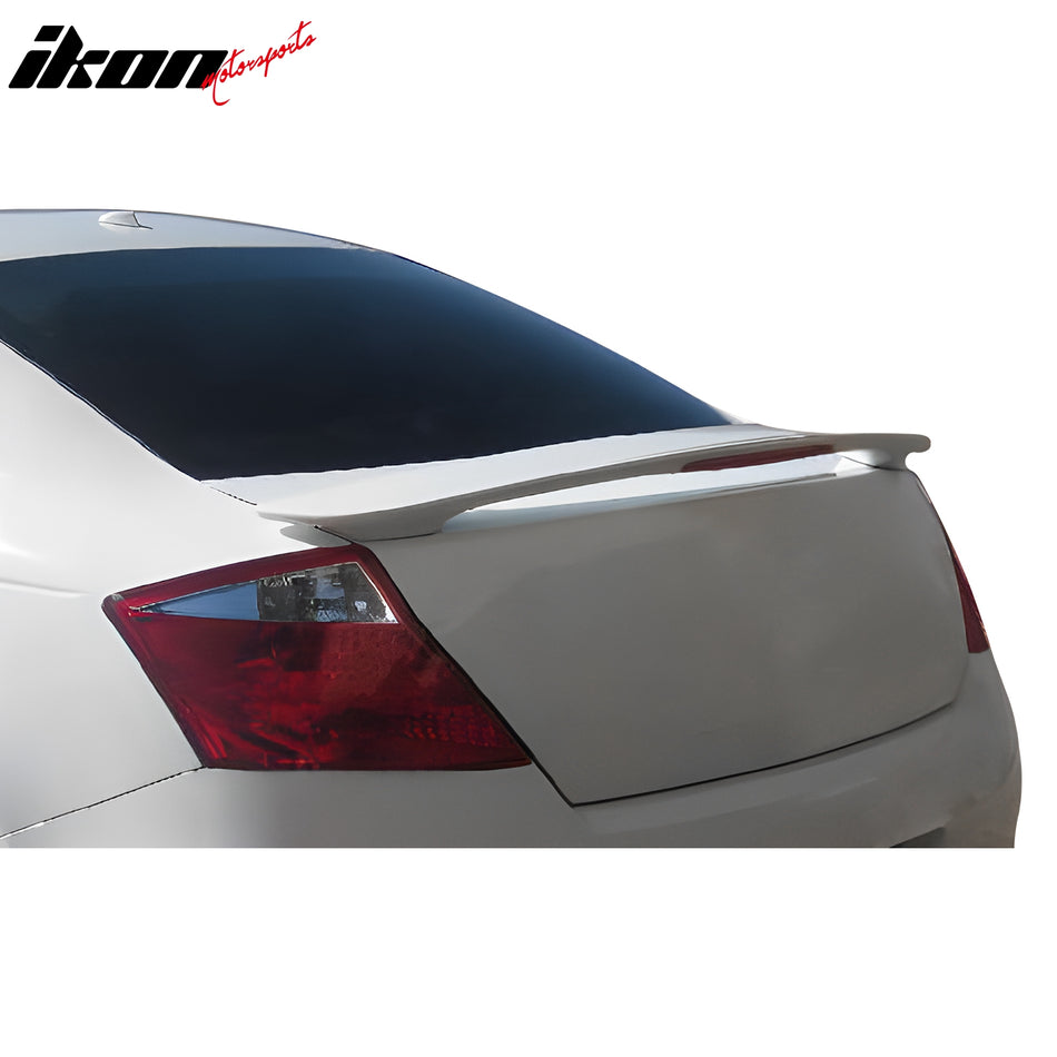 2008-2012 Honda Accord 2Dr OE Style Rear Trunk Spoiler Wing Lip W/ LED