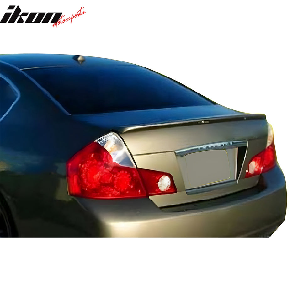 2006-2010 INFINITI M45 & M35 Gray Primer OE Trunk Spoiler Fiberglass