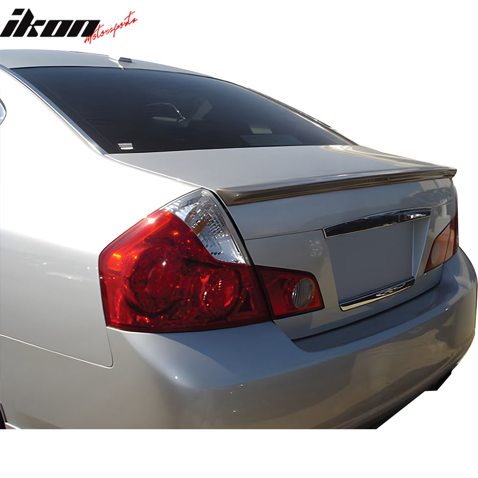 2006-2010 INFINITI M45 M35 Gray Primer Custom Trunk Spoiler Fiberglass