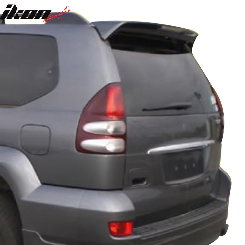 2003-2009 Lexus GX470 OE Style Gray Primer LED Roof Spoiler Fiberglass