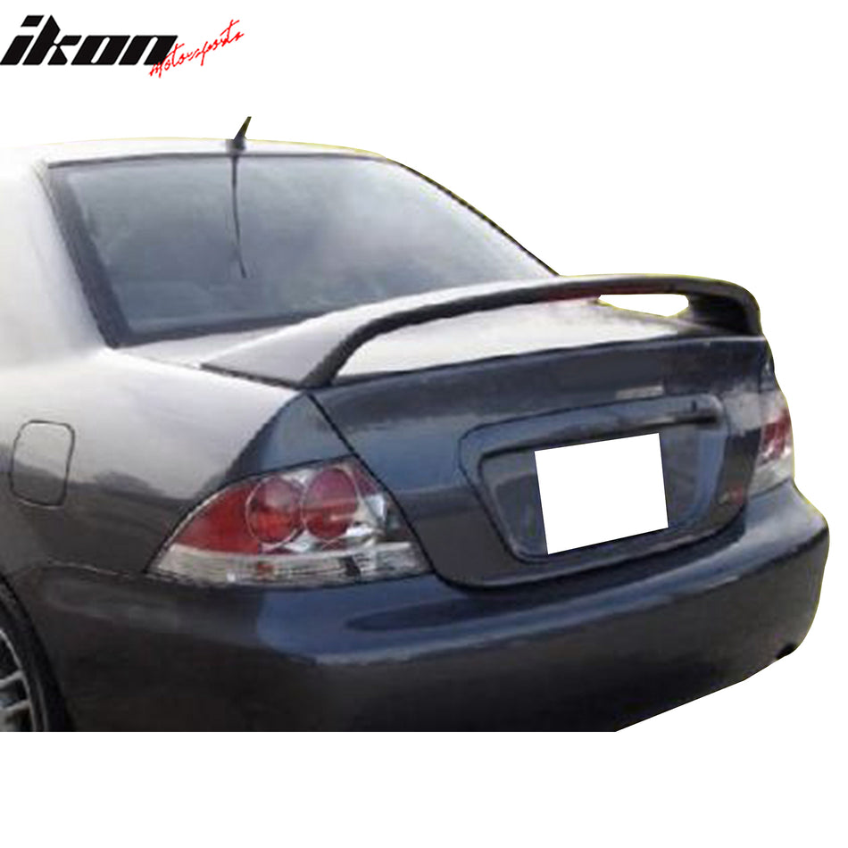 2002-2007 Mitsubishi Lancer Gray Primer OE Trunk Spoiler Fiberglass