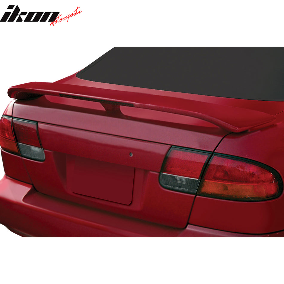 1995-1998 Nissan 240SX OE Gray Primer Trunk Spoiler W/ LED ABS