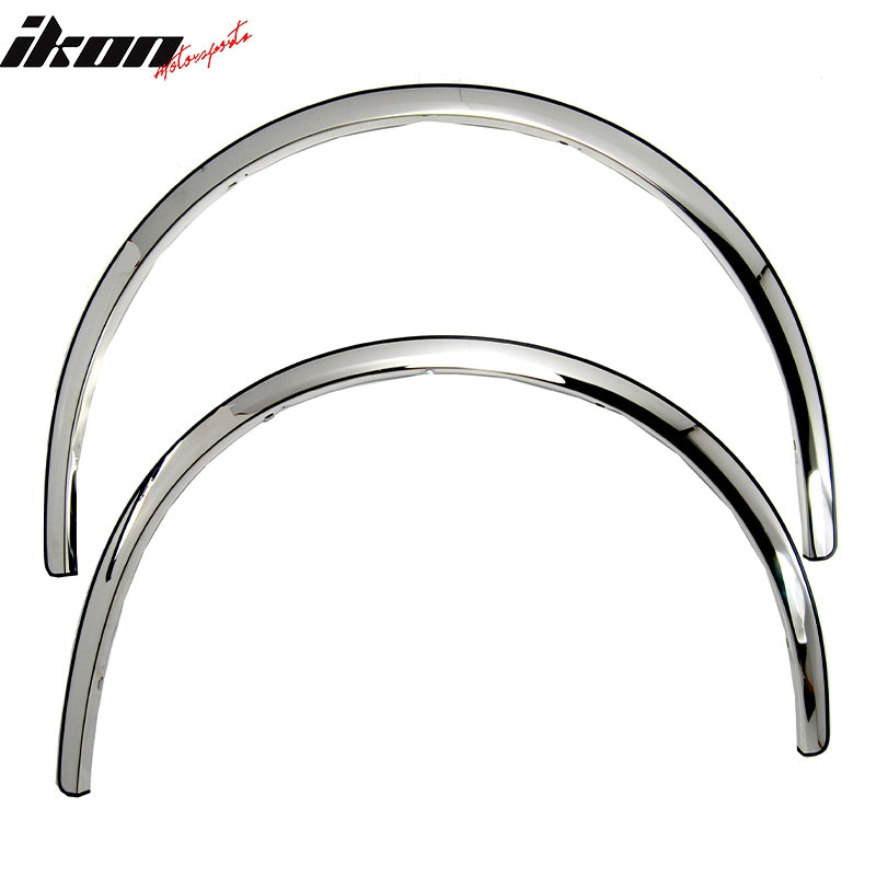 2008-2012 Chevrolet Malibu Wheel Fender Flare Stainless Steel Polished