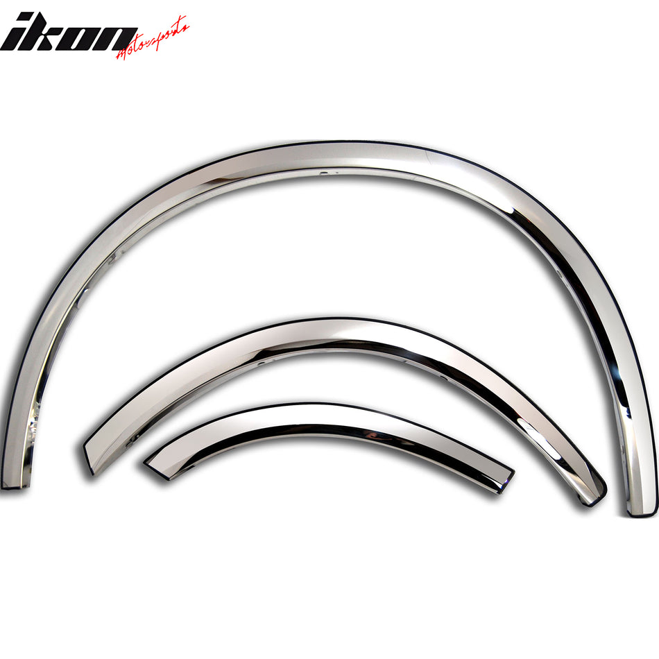 2011-2014 Chrysler 200 Fender Flares Stainless Steel Cover Polished