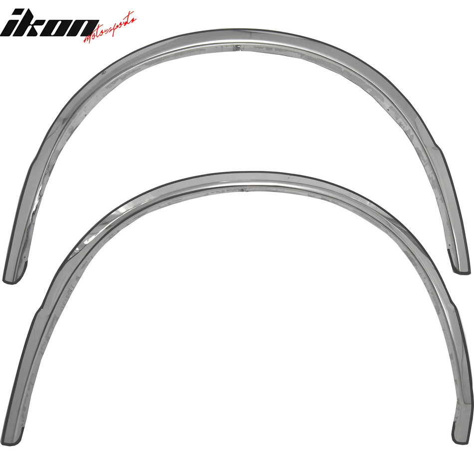 1984-1990 Dodge Caravan Plymouth Voyager Fender Flares Stainless Steel