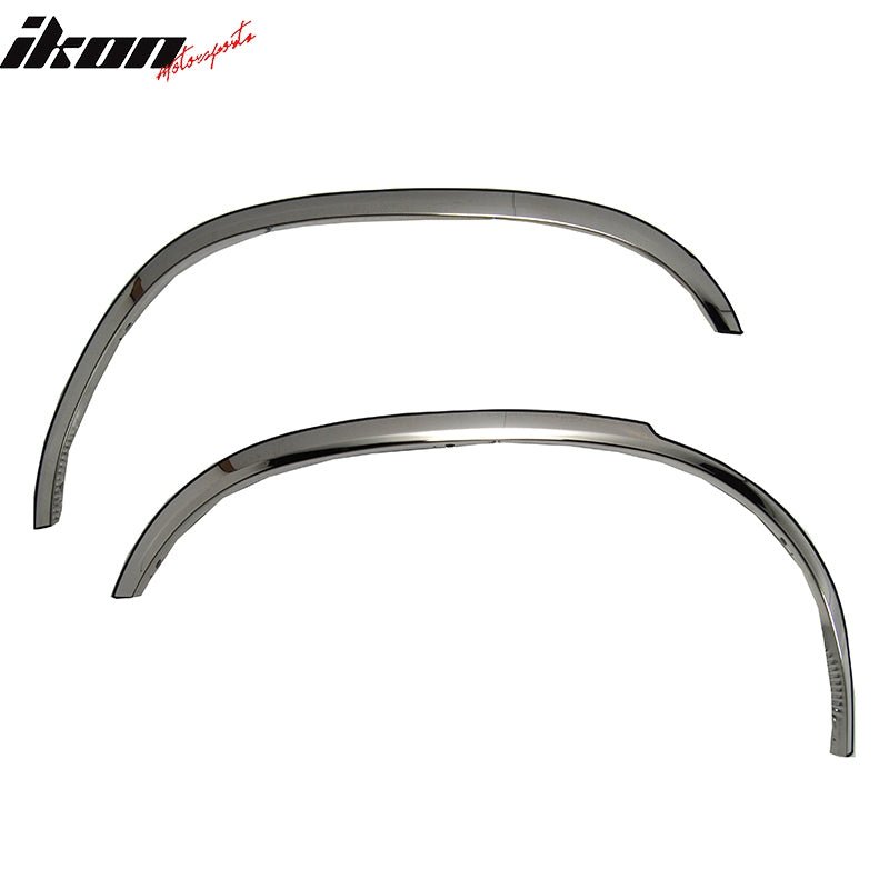 1991-1994 Ford Explorer Fender Flares Stainless Steel Mirror Finish