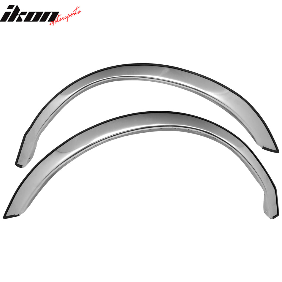 1995-1999 Nissan Sentra Fender Flares Stainless Steel Mirror Finish