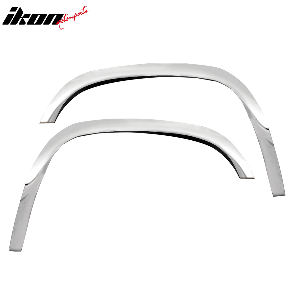 2014-2021 Toyota Tundra Fender Flares Stainless Steel Mirror Finish