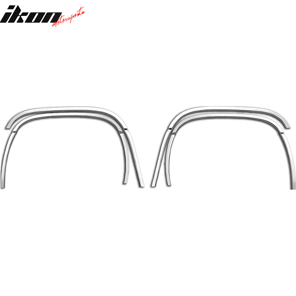 1999-2006 Silverado Sierra Suburban Avalanche Chrome Fender Flares ABS