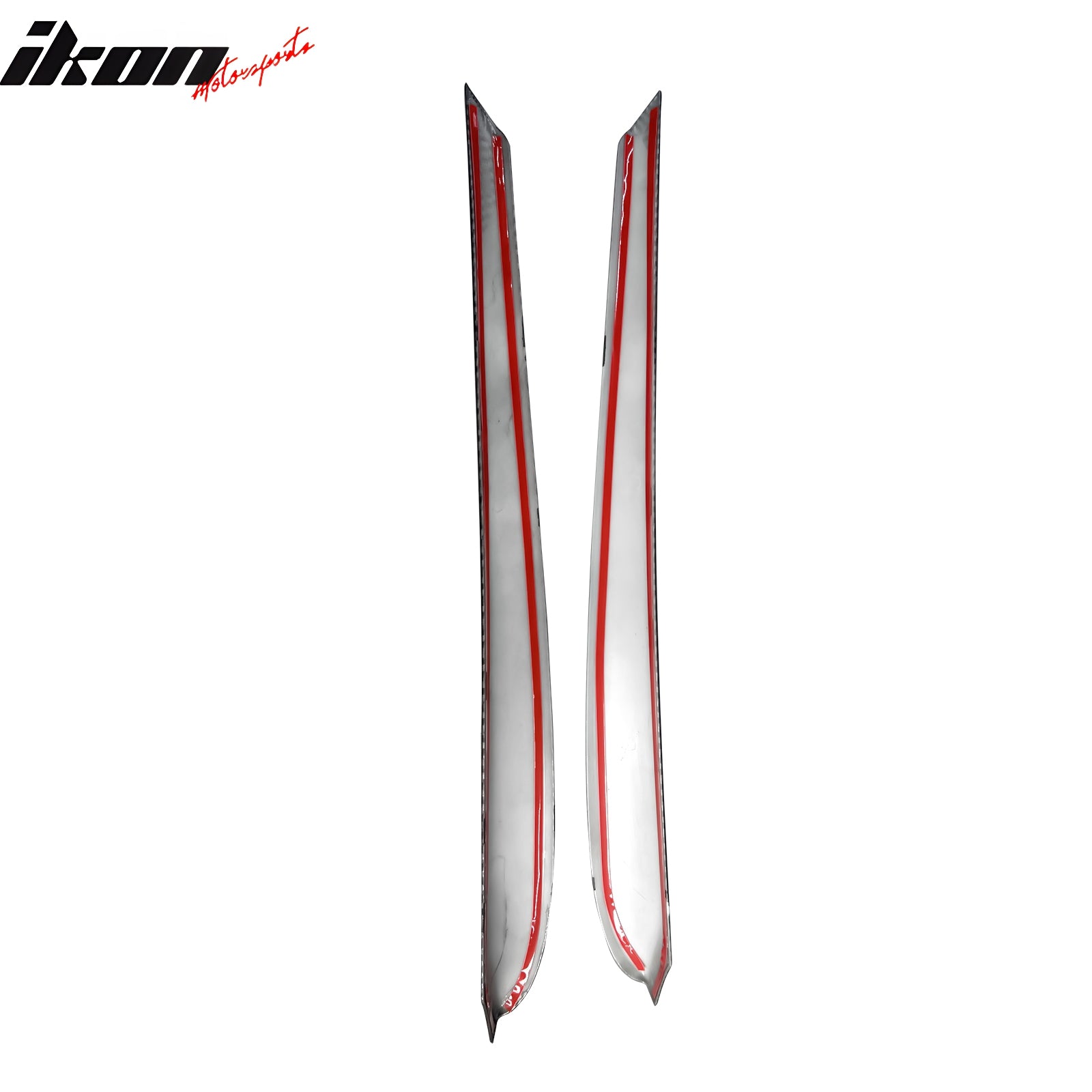 For 21-23 Tesla Model 3 23 Y Front Door Panel Trim Matte Carbon Fiber Print 2PCS