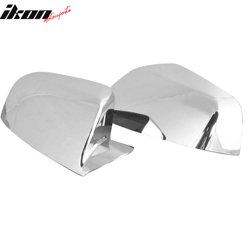 Compatible With 2010-2012 Chevrolet Equinox 2010-2012 GMC Terrain Mirror Cover Chrome