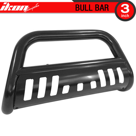 Fits 07-14 Silverado Sierra 2500 3500HD Bull Bar Front Push Bumper Grille Guard