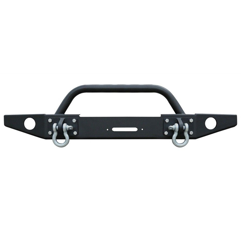 Clearance Sale Fits 07-17 Jeep Wrangler JK Steel Front Bumper Guard D-Ring