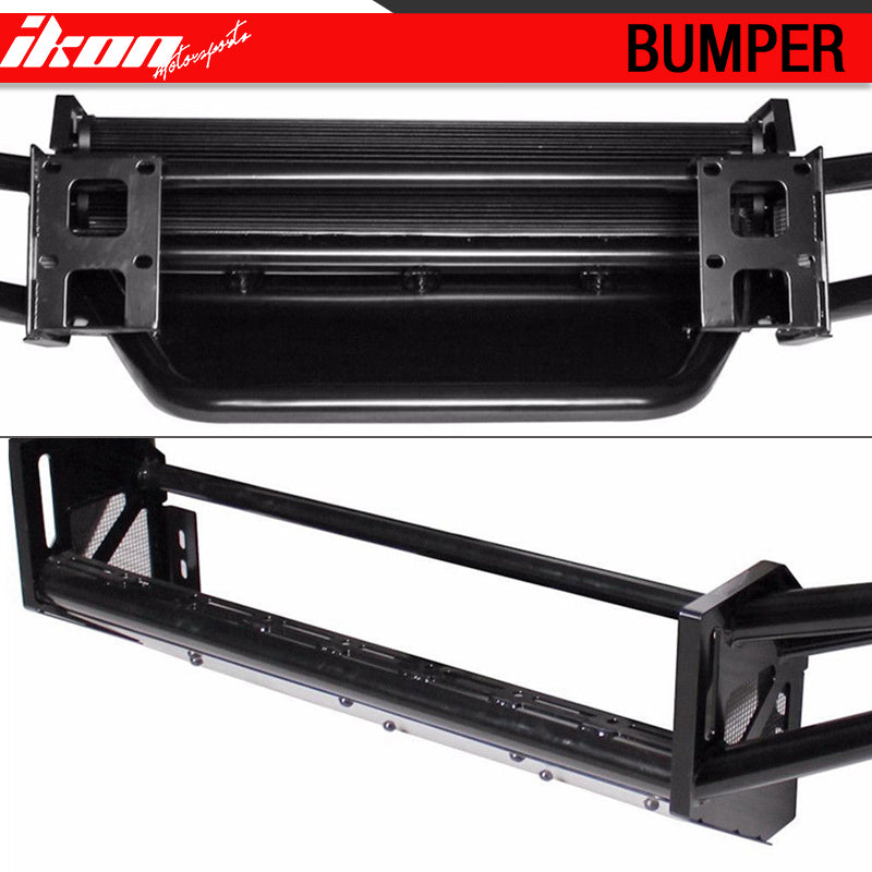 Fits 04-08 Dodge Ram 1500 38in Rigid Led Light Bars Off Road Front Bumper Cover