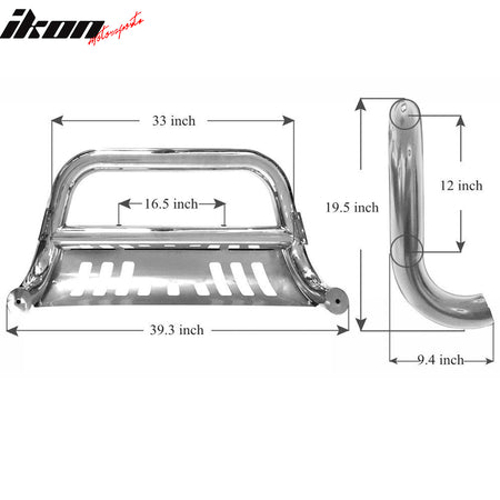 Fits 05-07 Ford F250 F350 F450 F550 Superduty Bull Bar Front Bumper Grille Guard