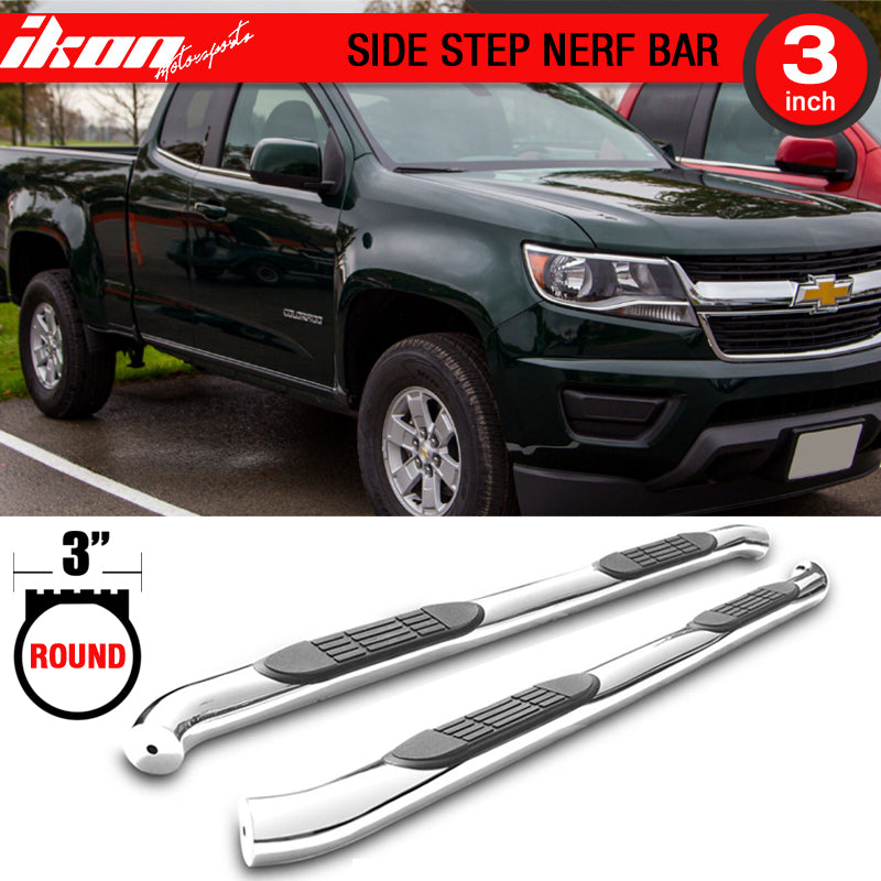 2007-2018 Chevy Silverado Gmc Sierra Ext Cab 3" S.S Running Board