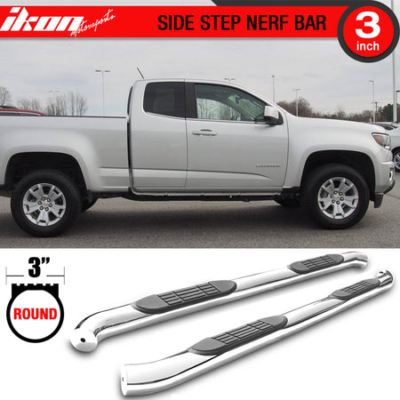 Fits 15-17 Colorado Extended Cab Side Step Bars