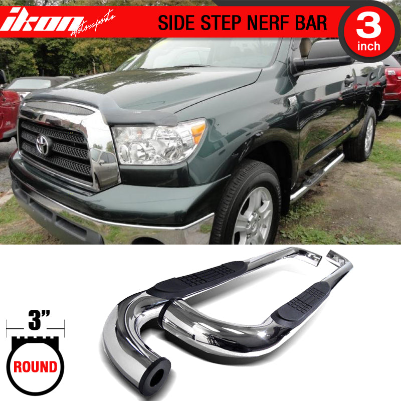 2007-2021 Toyota Tundra Standard Cab 3'' Running Boards Stainles