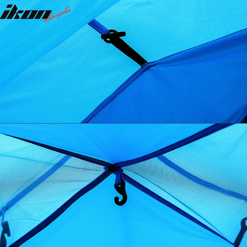 Blue Waterproof Automatic Tent UV Protection For Outdoor Camping Hiking