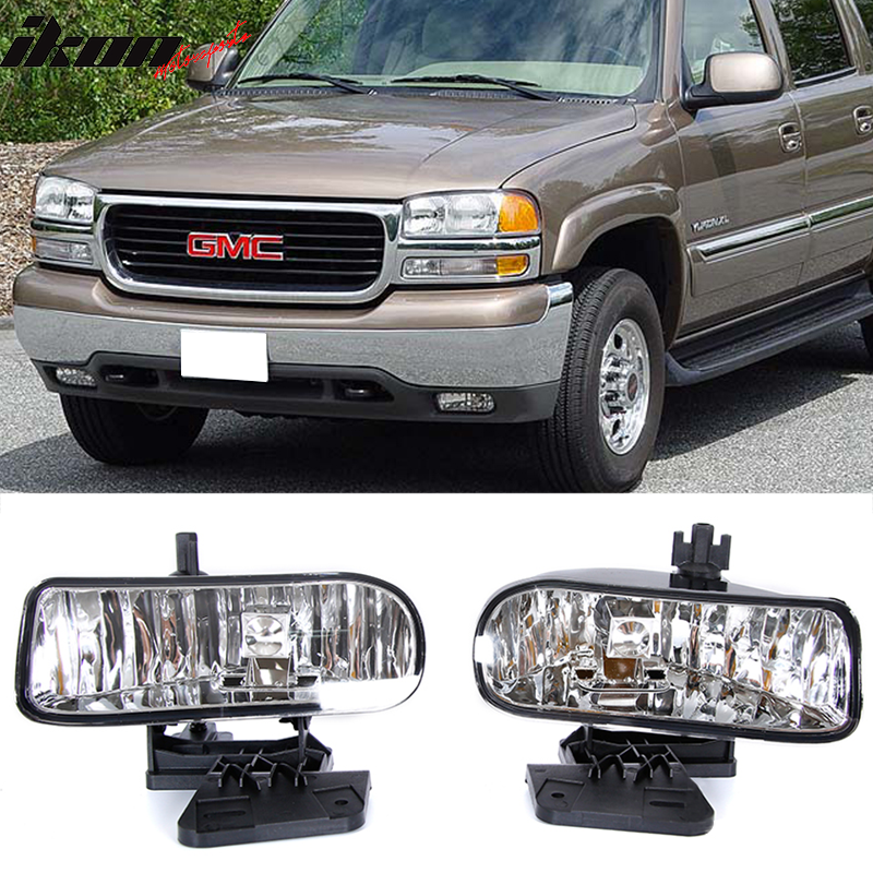 1999-2002 Silverado GMC Sierra 1500 2000-2006 Yukon Bumper Fog Lights