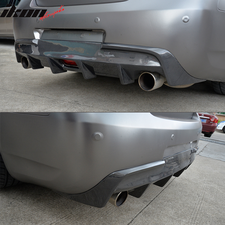 Clearance Sale Fit 10-13 Infiniti G37 V36 JC Carbon Fiber Rear Bumper Diffuser