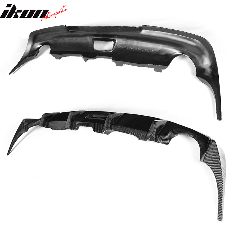 Clearance Sale Fit 10-13 Infiniti G37 V36 JC Carbon Fiber Rear Bumper Diffuser