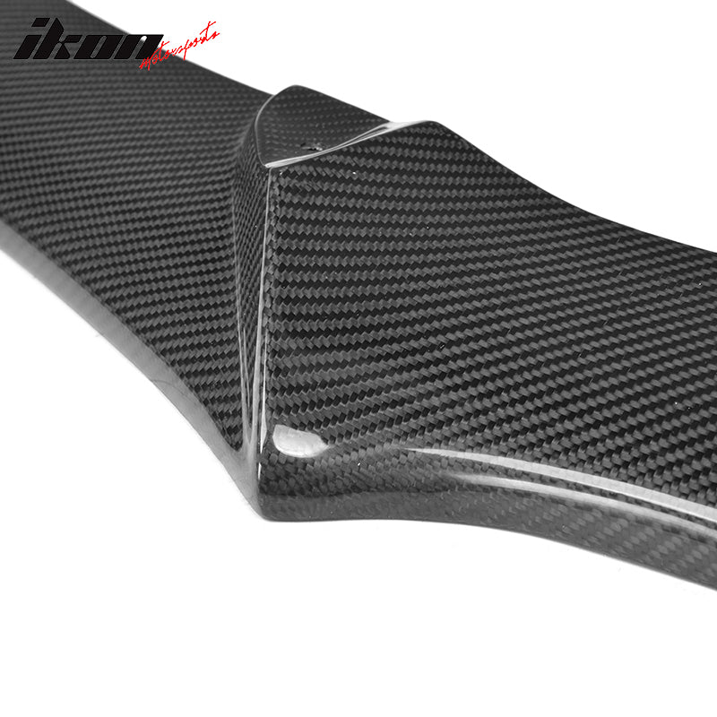 Fits 16-18 Honda Civic Front Bumper Lip Spoiler Carbon Fiber