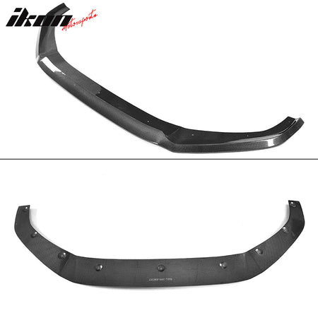 Fits 17-20 Audi A4 B9 Sedan JC Style Front Bumper Lip - Carbon Fiber CF