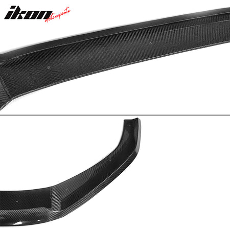 Fits 17-20 Audi A4 B9 Sedan JC Style Front Bumper Lip - Carbon Fiber CF