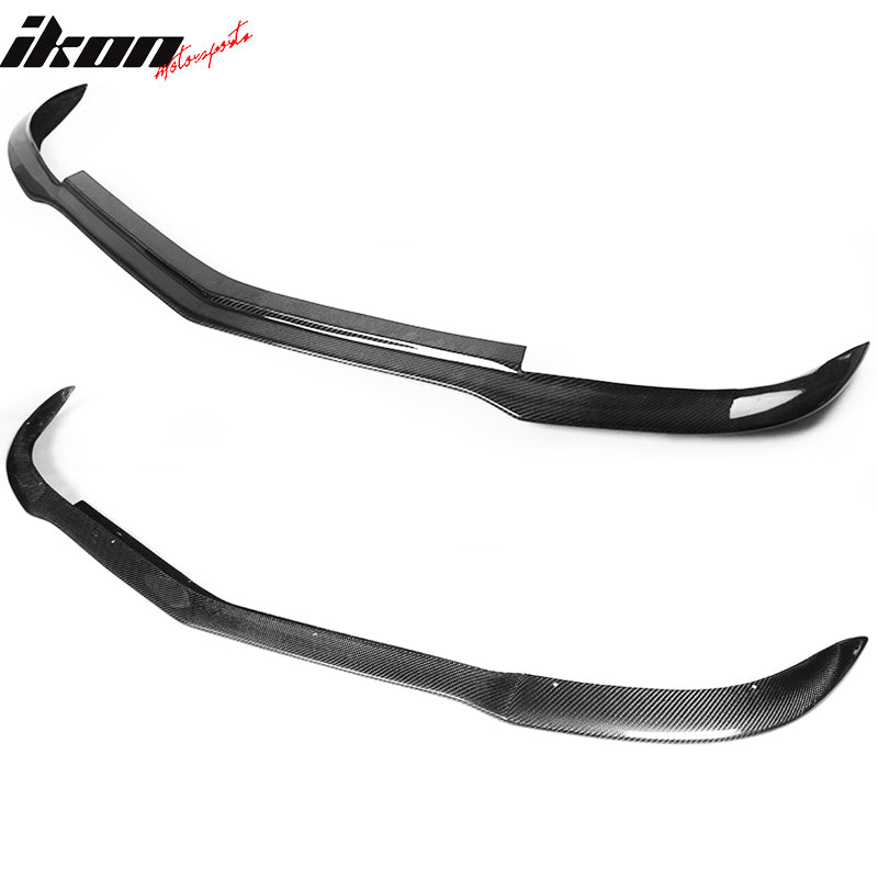 Clearance Sale For 12-14 Benz W204 MC Front Bumper Lip Matte Carbon Fiber