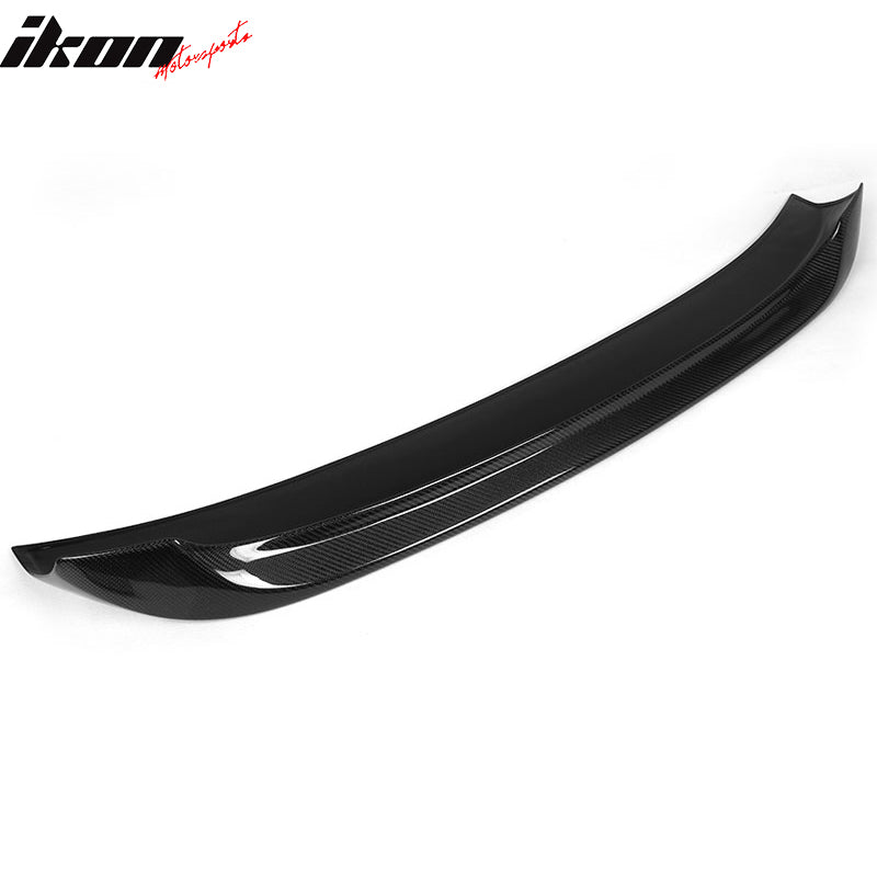 Fits 11-16 BMW 5 Series F10 & M5 HM Style Rear Trunk Spoiler Matte Carbon Fiber