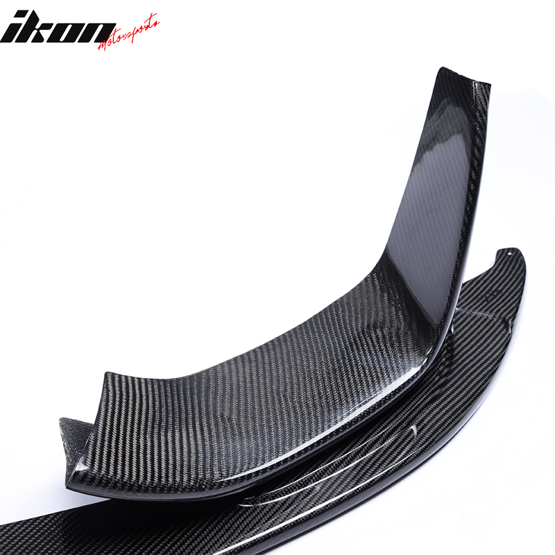 Fits 15-20 BMW F80 F82 F83 M3 M4 MP Style 3PCS Front Bumper Lip Carbon Carbon CF