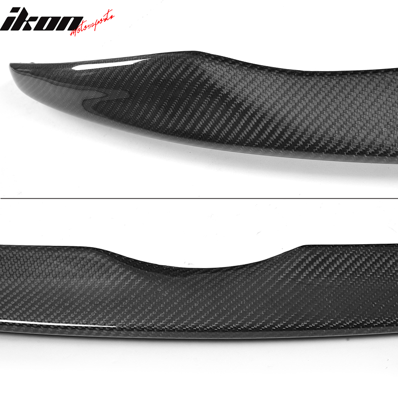 Fits 14-24 Infiniti Q50 V37 OE Style Trunk Spoiler Wing - Matte Carbon Fiber