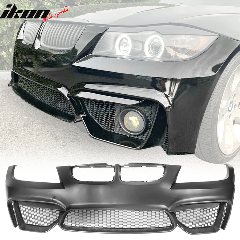 2006-2008 BMW E90 E91 3 Series Sedan Wagon M4 Style Front Bumper PP