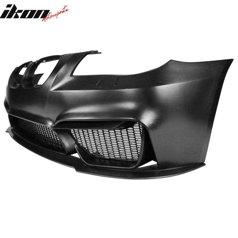 Fits 04-10 BMW E60 5 Series M4 Style Front Bumper Cover Conversion with Lip - PP