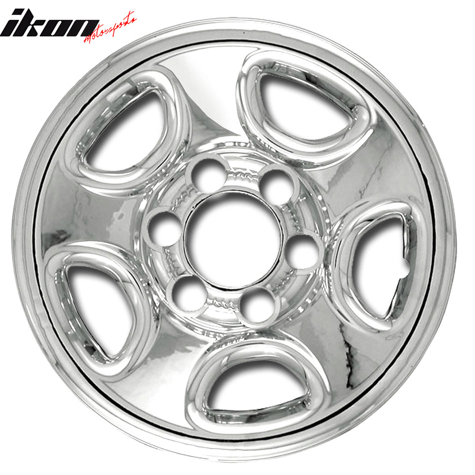 1999-2004 Chevy Silverado 1500 2500 3500 16" Chrome Wheel Covers ABS