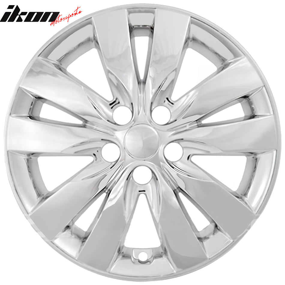 2010-2012 Kia Forte 17" Chrome Wheel Cover Skin Hub Caps Rim ABS 4PCS