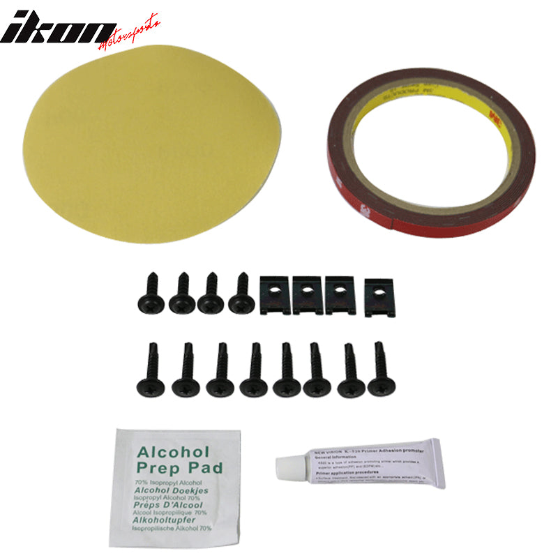 Automotive 3M Installation Hardware Front Rear Bumper Lip Install Kit