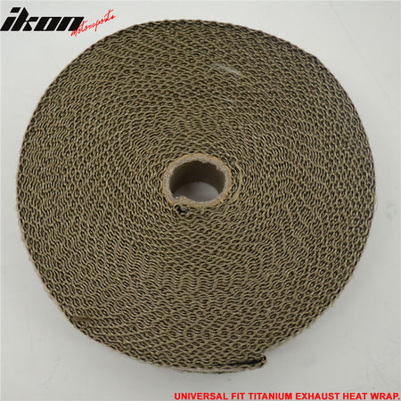 2X1 16X50 Feet Exhaust Wrap Header Turbo Manifold Downpipe Racing Intake Heat