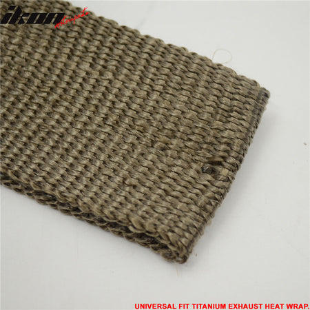 2X1 16X50 Feet Exhaust Wrap Header Turbo Manifold Downpipe Racing Intake Heat