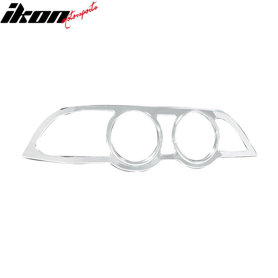 2002-2004 Acura RSX Tail Light Bezels Cover Trim Chrome ABS 2PCS Set