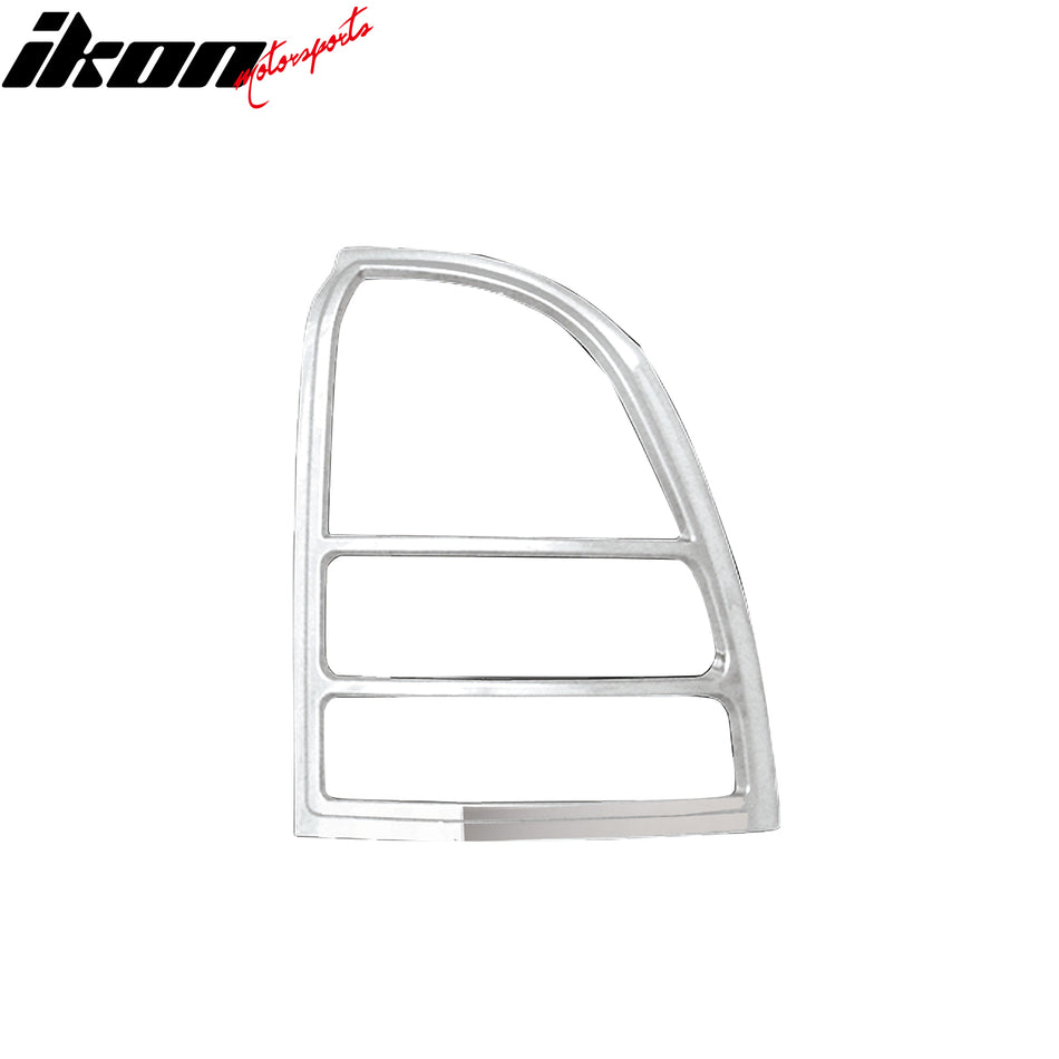 2004-2007 Buick Rainier Tail Light Bezels Cover Trim Chrome ABS 2PCS