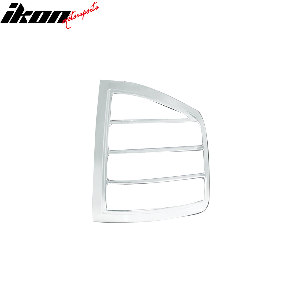 1994-2004 Chevrolet S10 Tail Light Bezels Cover Trim Chrome ABS 2PCS