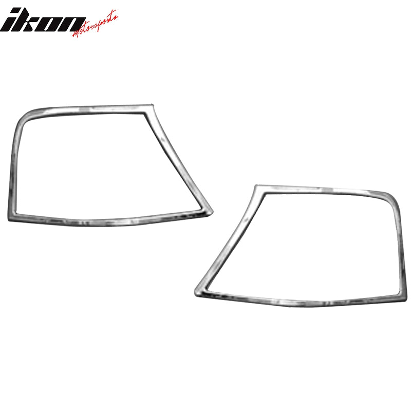 1999-2005 Volkswagen Golf 4/GTI Chrome 2PCS Tail Lights Bezel Covers