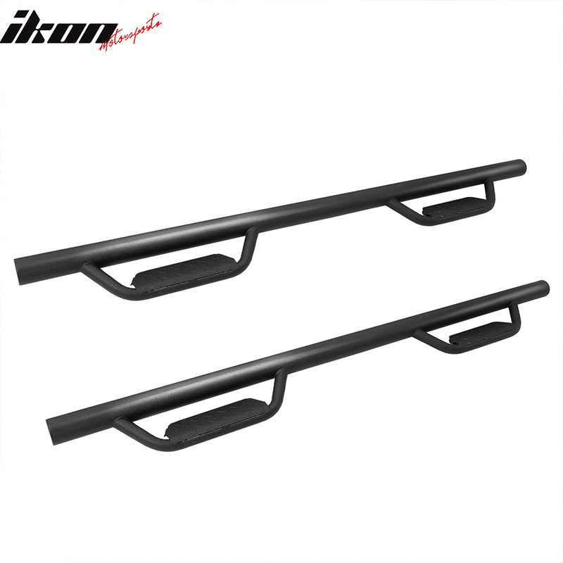 Fits 05-22 Toyota Tacoma Double/Crew Cab 2PCS Running Boards Side Step Bars Hoop